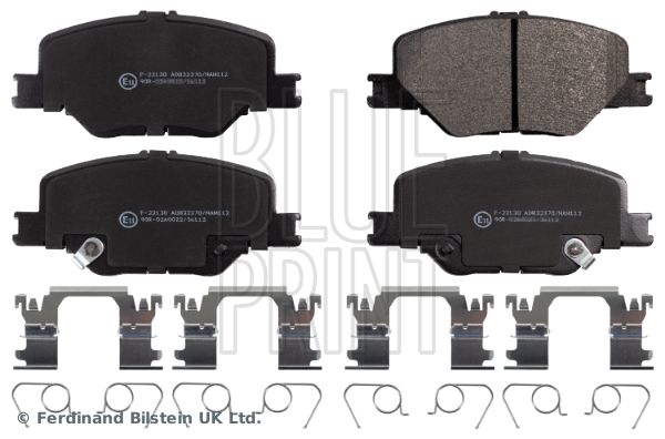 BLUE PRINT колодки тормозной передний OPEL Insignia B