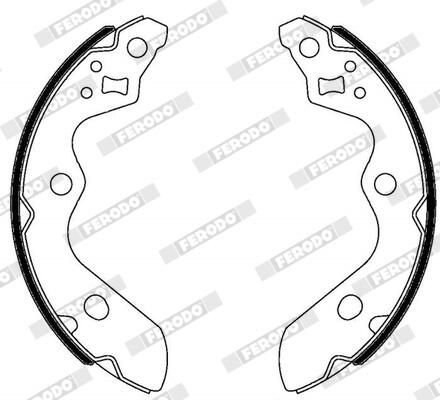 FERODO FSB4330 Brake Shoe Set