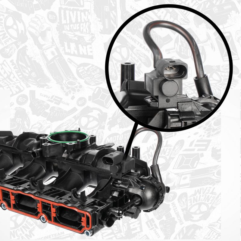 Product Image - Inlaatpijp, luchttoevoer - ED0175 - ET ENGINETEAM
