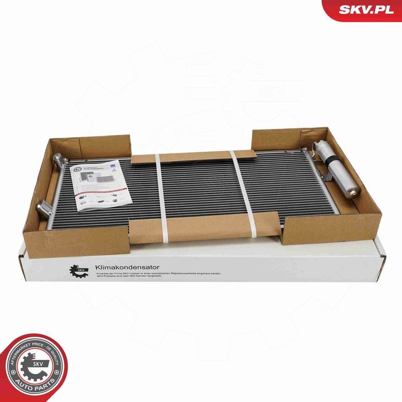 ESEN SKV 86SKV499 Condenser, air conditioning