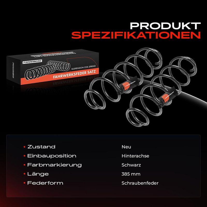 Frankberg 5481FB0053883 Suspension Spring
