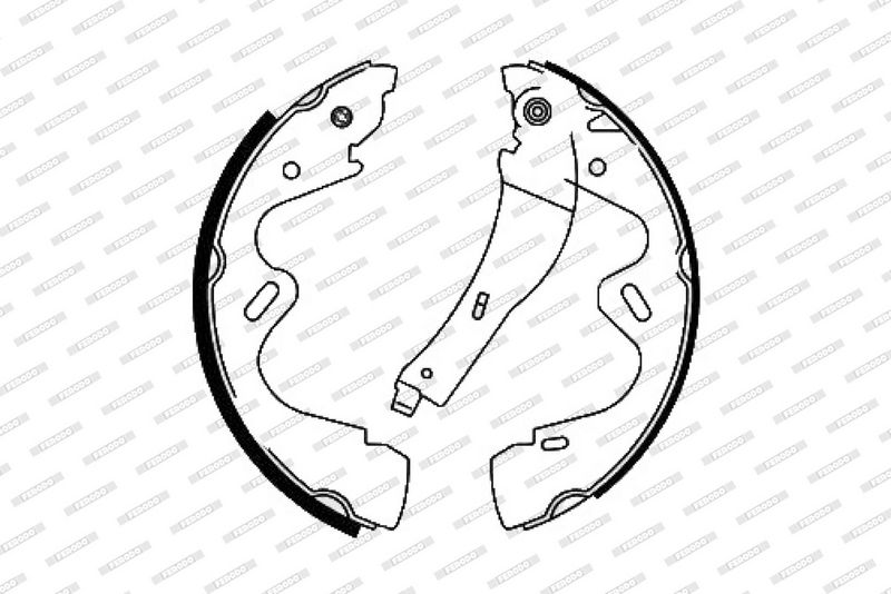 Juego de zapatas de frenos