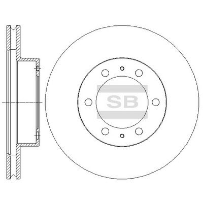 Гальмівний диск, Hi-Q SD4030