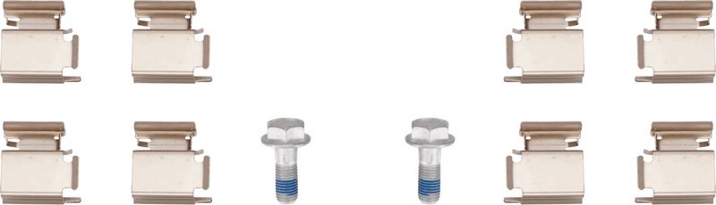 Piduriklotsi komplekt, ketaspidur, TRW GDB1761DTE