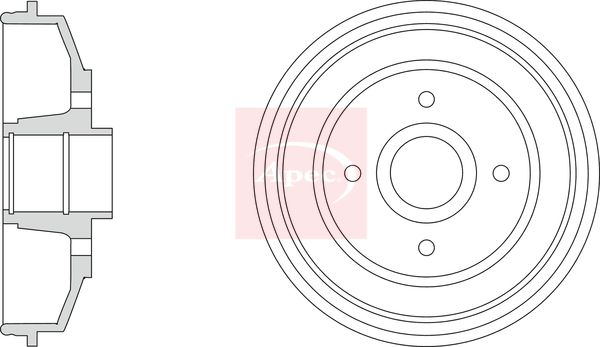 APEC Brake Drum DRM9231