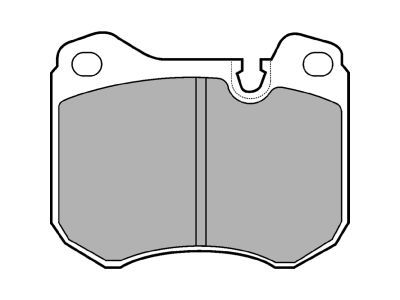 DELPHI LP446 Brake Pad Set, disc brake