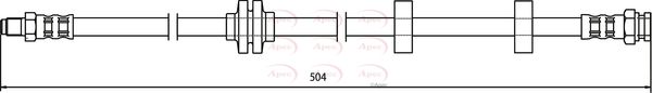 APEC Brake Hose HOS3657