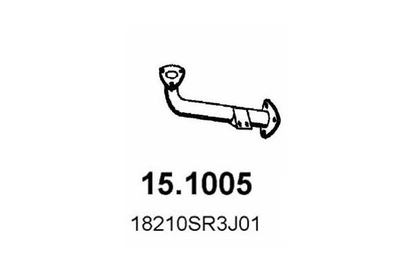 ASSO 15.1005 - Exhaust Pipe