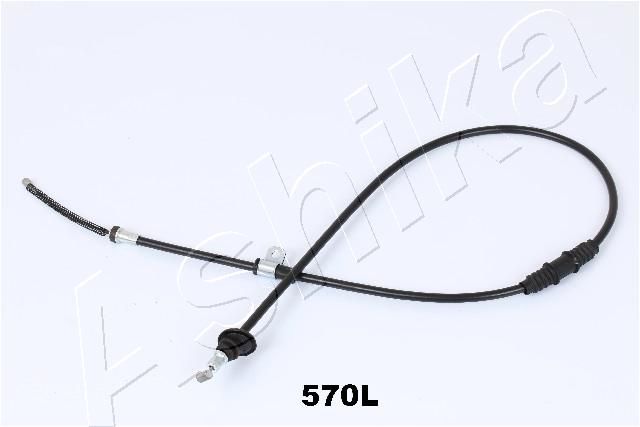 ASHIKA 131-05-570L Cable Pull, parking brake