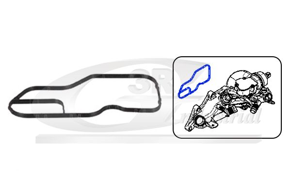 SET GARNITURI RADIATOR ULEI 3RG 76603