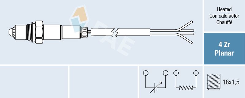 FAE 77015 Кисневий датчик