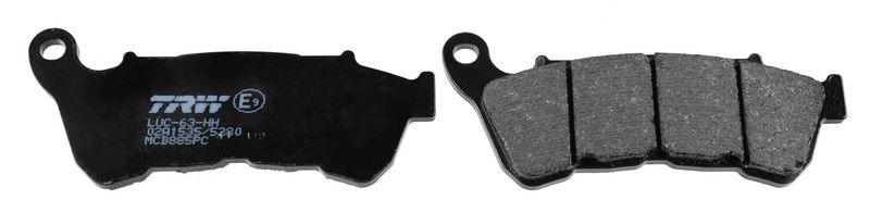 Bremsbelagsatz, Scheibenbremse