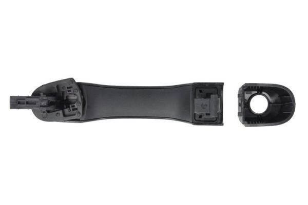 Door handle Voor Links (extern, zwart) past: JEEP RENEGADE 07.14-06.18
