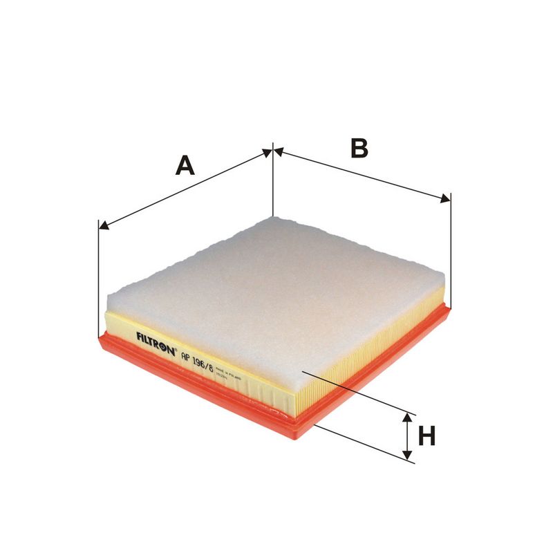 Õhufilter, FILTRON AP 196, 8