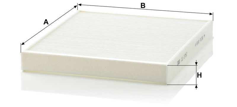 Filter, salongiõhk, MANN-FILTER CU 2757