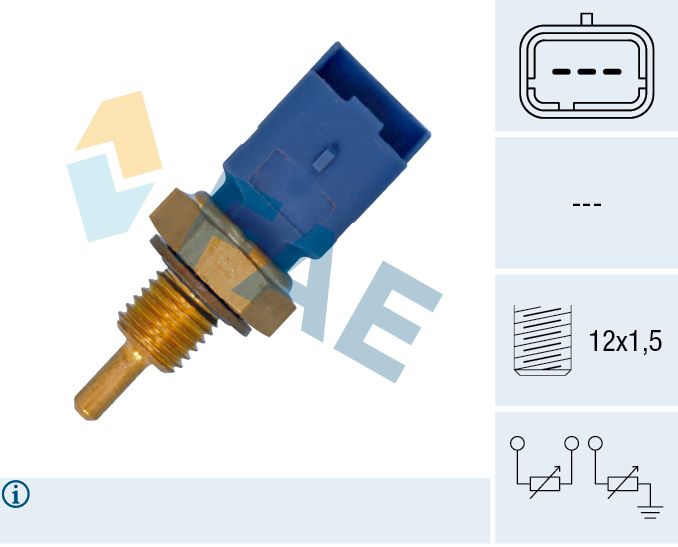 Sonde+température+liquide+refroidissement FAE 33795