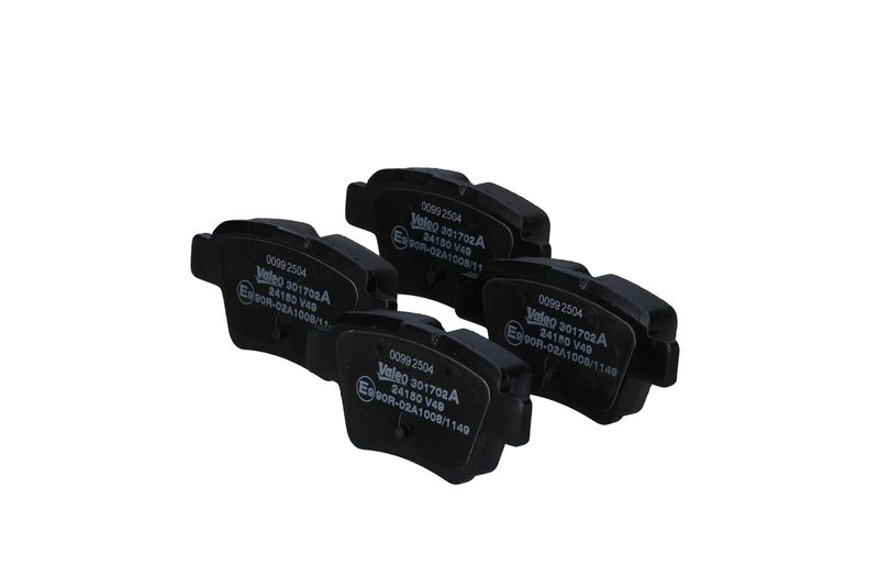 Piduriklotsi komplekt, ketaspidur, VALEO 301702A