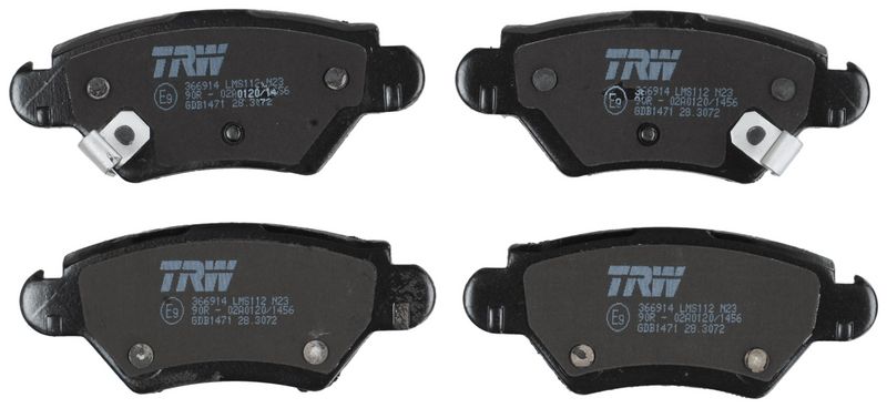 TRW GDB1471 Brake Pad Set, disc brake