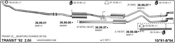 Sistema de gases de escape