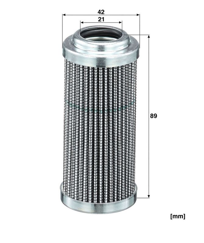 Hydraulisch filter (patroon) past: AEBI TC07  KUBOTA ZD 321