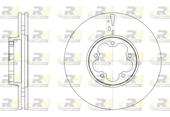 Гальмівний диск, Roadhouse 61568.10