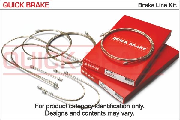 QUICK BRAKE fékcső készlet CN-AU021