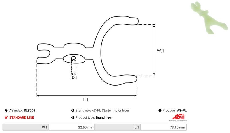 Starterihoob, Karburaator, AS-PL SL3006