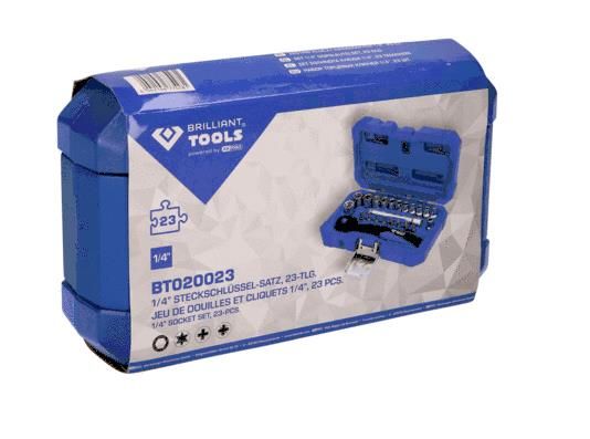 Padrunvõtmete komplekt, KS TOOLS BT020023