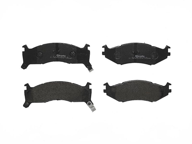 комплект спирачно феродо, дискови спирачки BREMBO