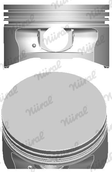 Piston NURAL 87-107600-00