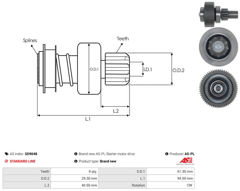 Vabajooks, starter, AS-PL SD9048