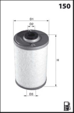 MISFAT Filtre à carburant F608