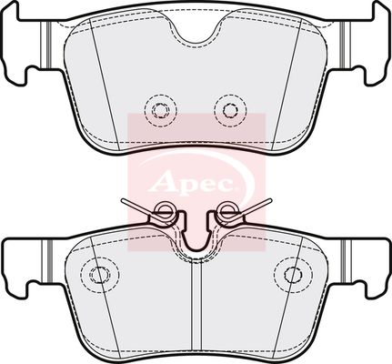APEC Brake Pad Set, disc brake PAD2148