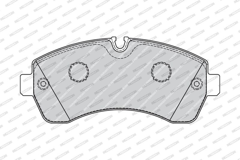 FERODO Plaquettes de frein à disque FVR1777