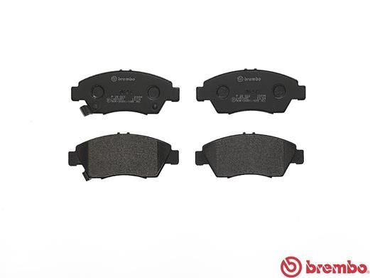 Комплект гальмівних накладок, дискове гальмо, Brembo P28023