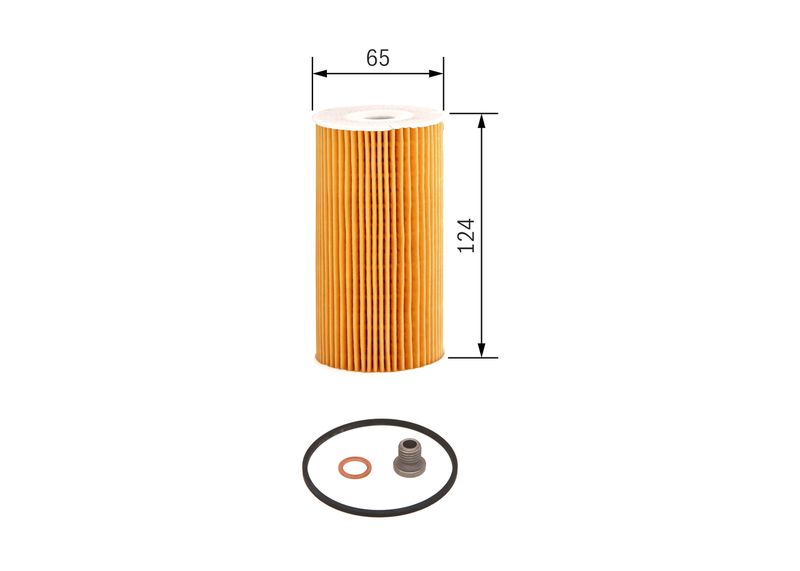 BOSCH F 026 407 206 Oil Filter