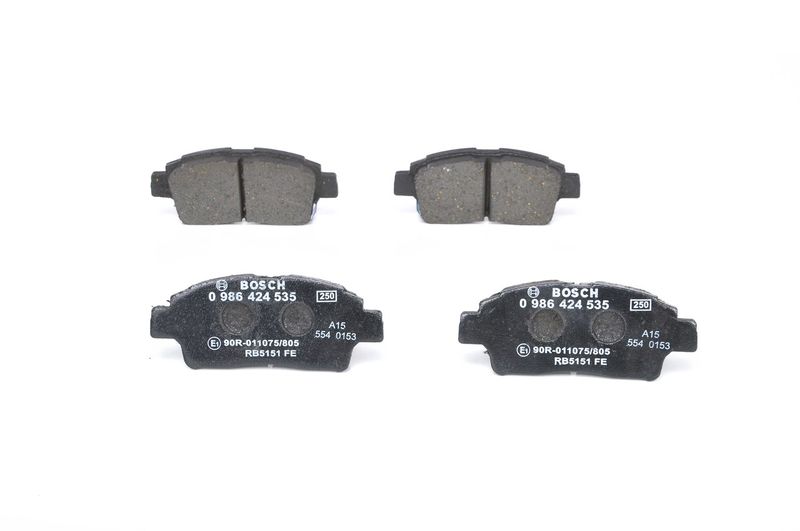 BOSCH 0 986 424 535 Brake Pad Set, disc brake