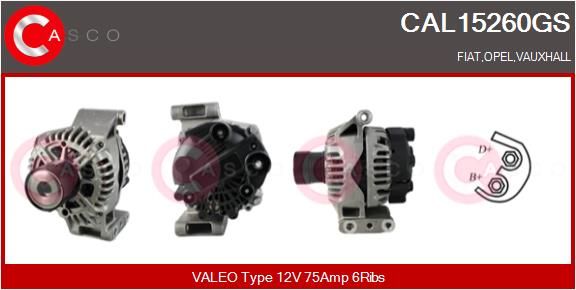 generátor CAL15260GS