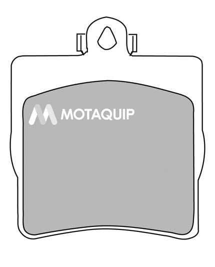 MOTAQUIP fékbetétkészlet, tárcsafék LVXL530