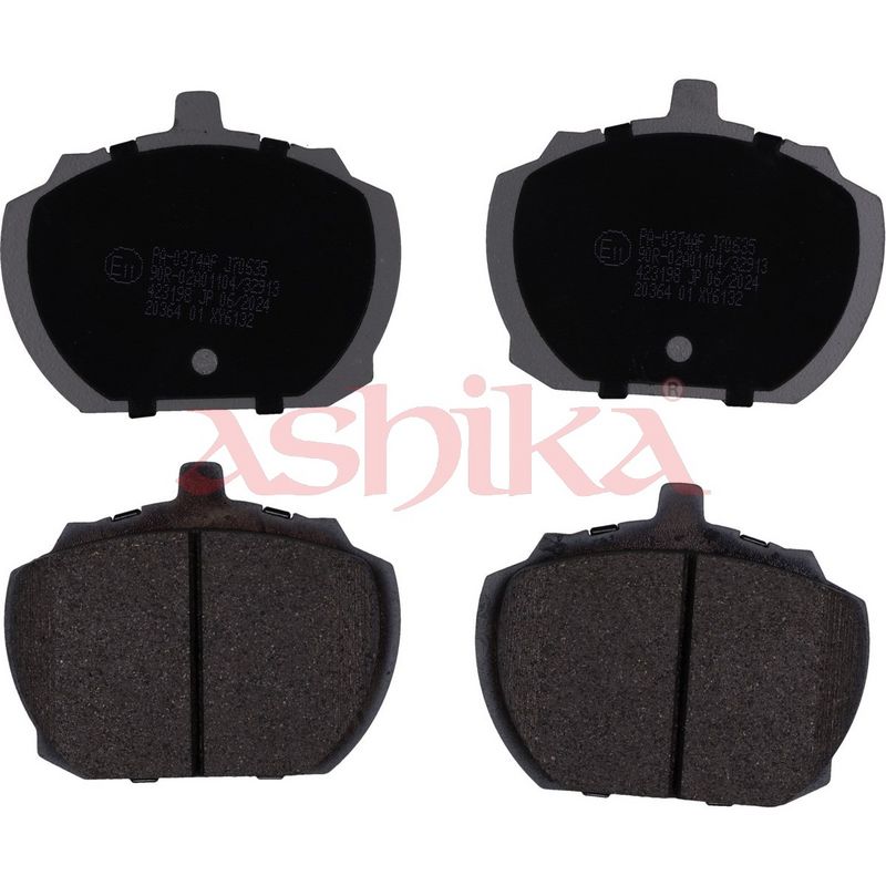 ASHIKA 50-00-0374 - Brake Pad Set, disc brake