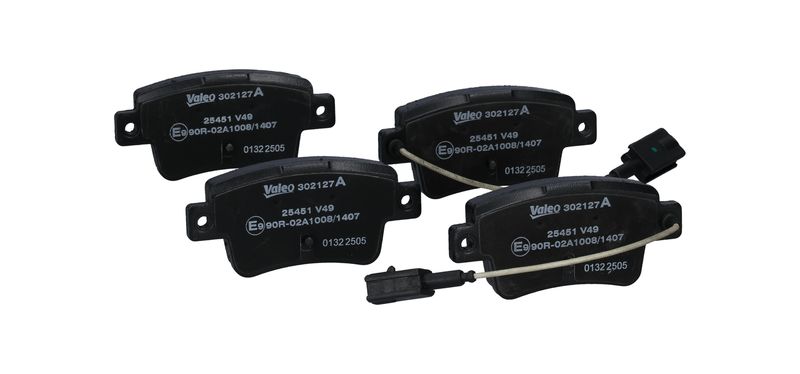 Piduriklotsi komplekt, ketaspidur, VALEO 302127A