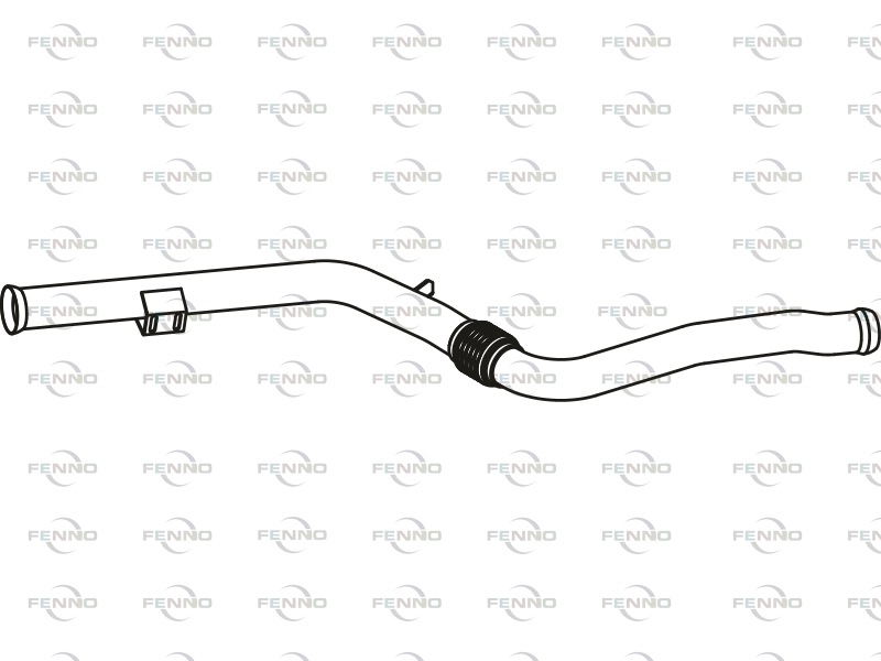 FENNO P36014 Exhaust Pipe