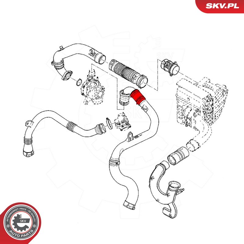 Laadimisõhu voolik, ESEN SKV 24SKV811
