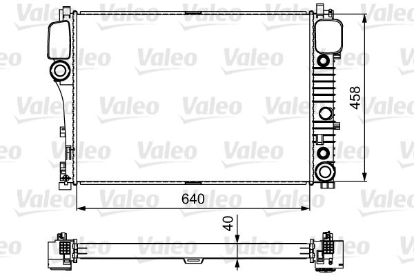 VALEO Radiateur 735299