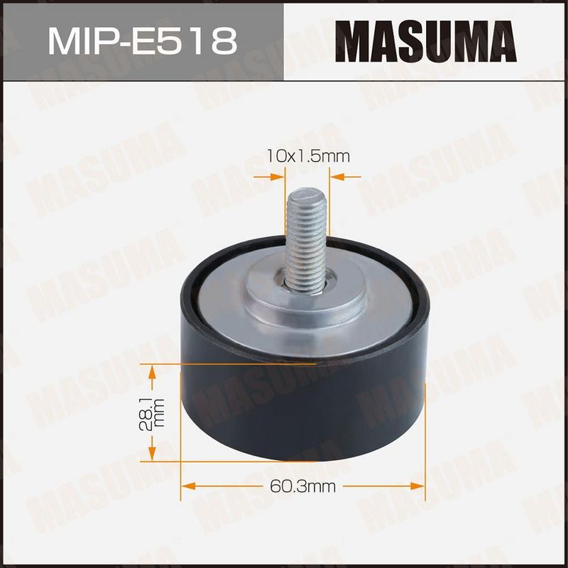 Відвідний/напрямний ролик, поліклиновий ремінь