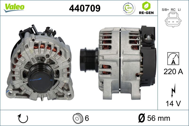 VALEO Dynamo / Alternator 440709