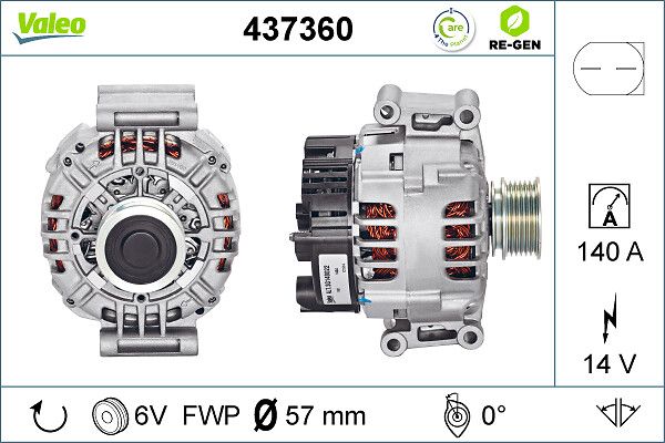 VALEO generátor 437360