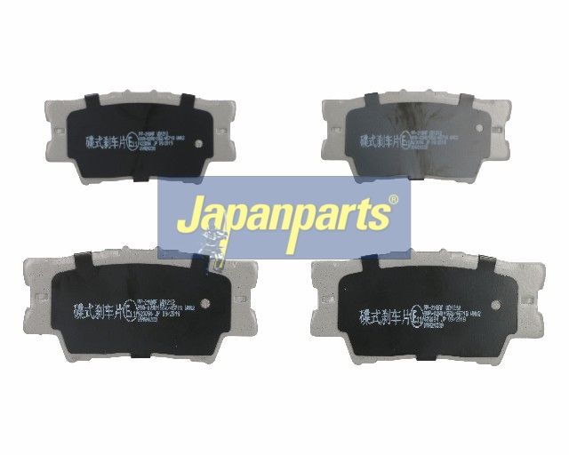 PP-218AF JAPANPARTS Kit pastiglie freno, Freno a disco 
