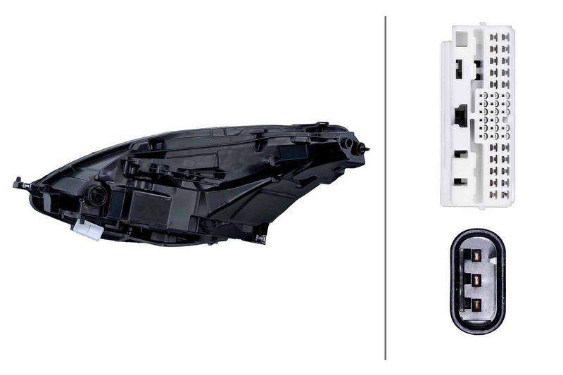 HELLA 1EX 015 319-721 Headlight