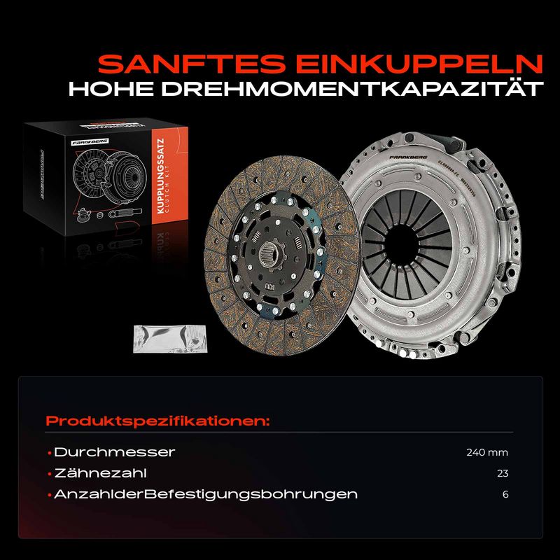Frankberg 5481FB0037510 Clutch Kit